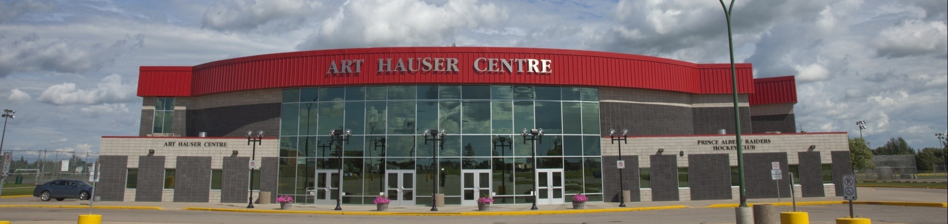 Front of Art Hauser Centre