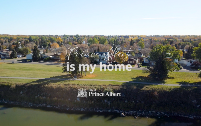 Aerial photo of Prince Albert