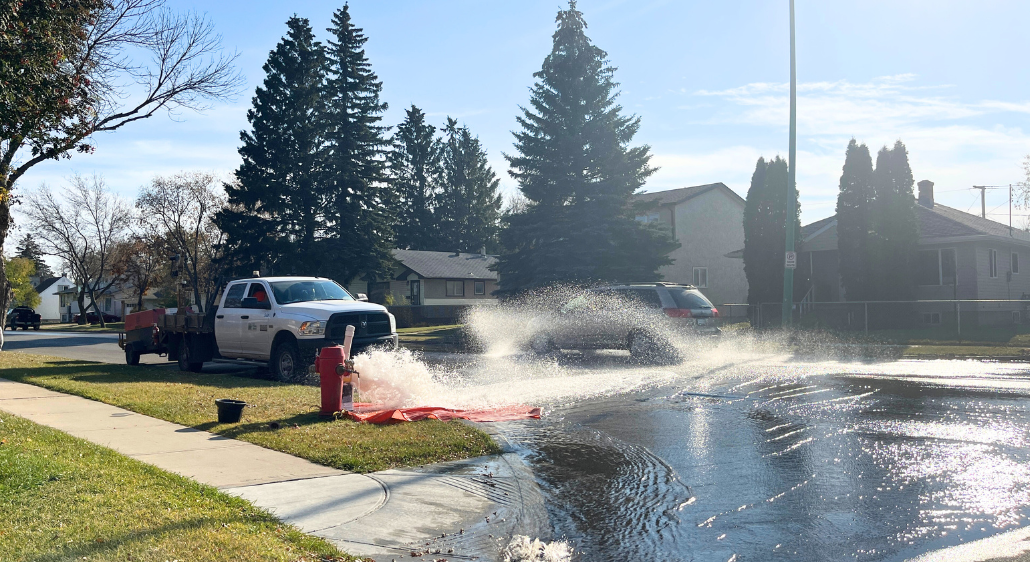 Hydraulic Flushing operations