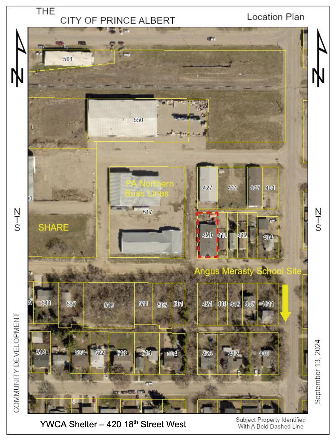 YWCA Shelter - Zoning Bylaw No. 28 of 2024