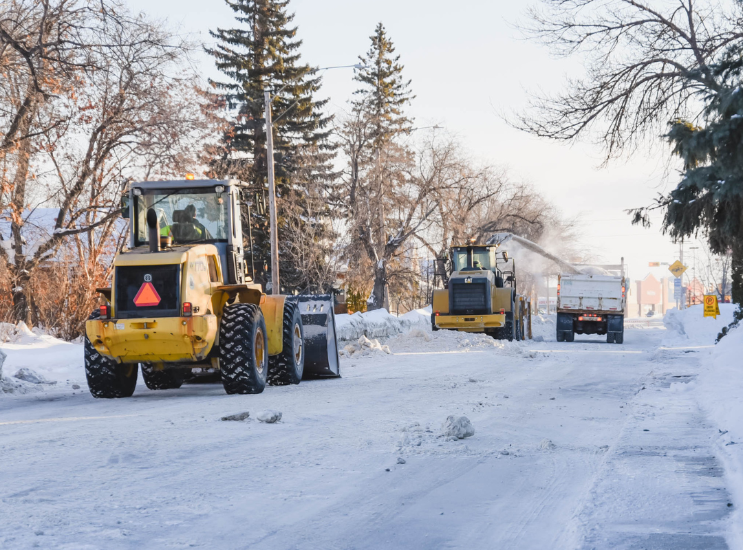 report a  snow clearing concern